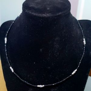 Handmade - Black Diamond / CZ Choker
